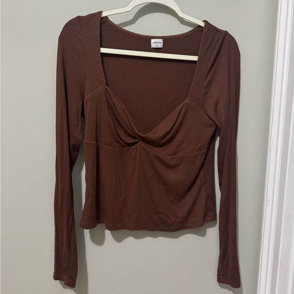 Aritzia Sunday Best Luna Longsleeve
